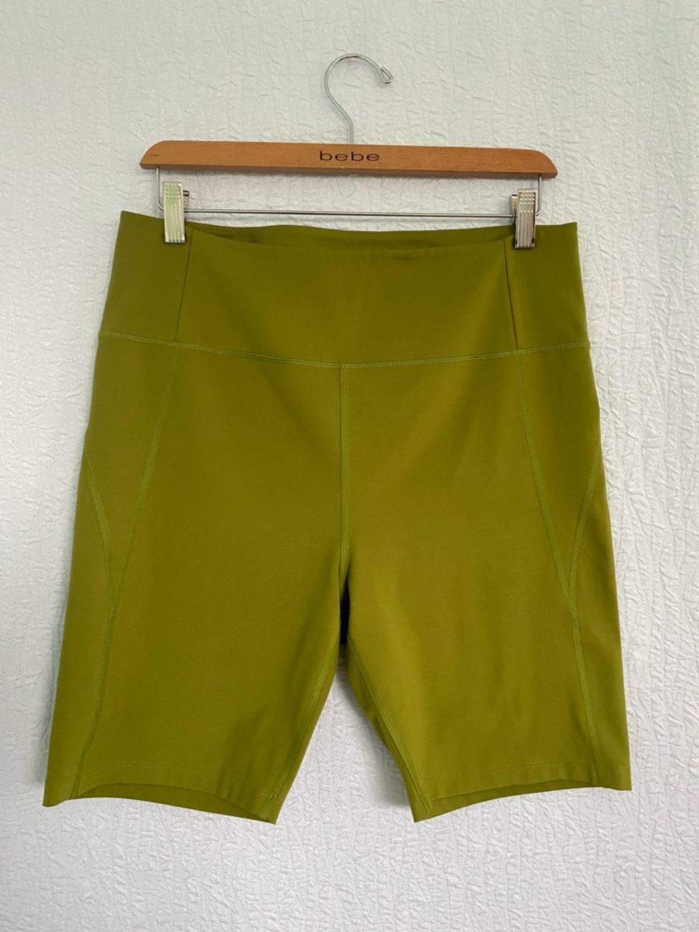 girlfriend collective Olive Green Bike Shorts